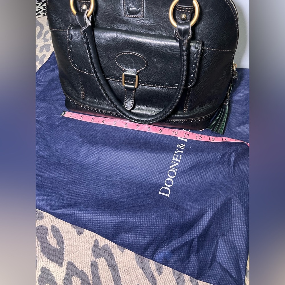 Vintage Dooney & Bourke Leather Handbag + Matching Wallet - Picture 15 of 17